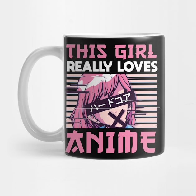 This Girl Really Loves Anime Merch Otaku Gift Anime by TheTeeBee